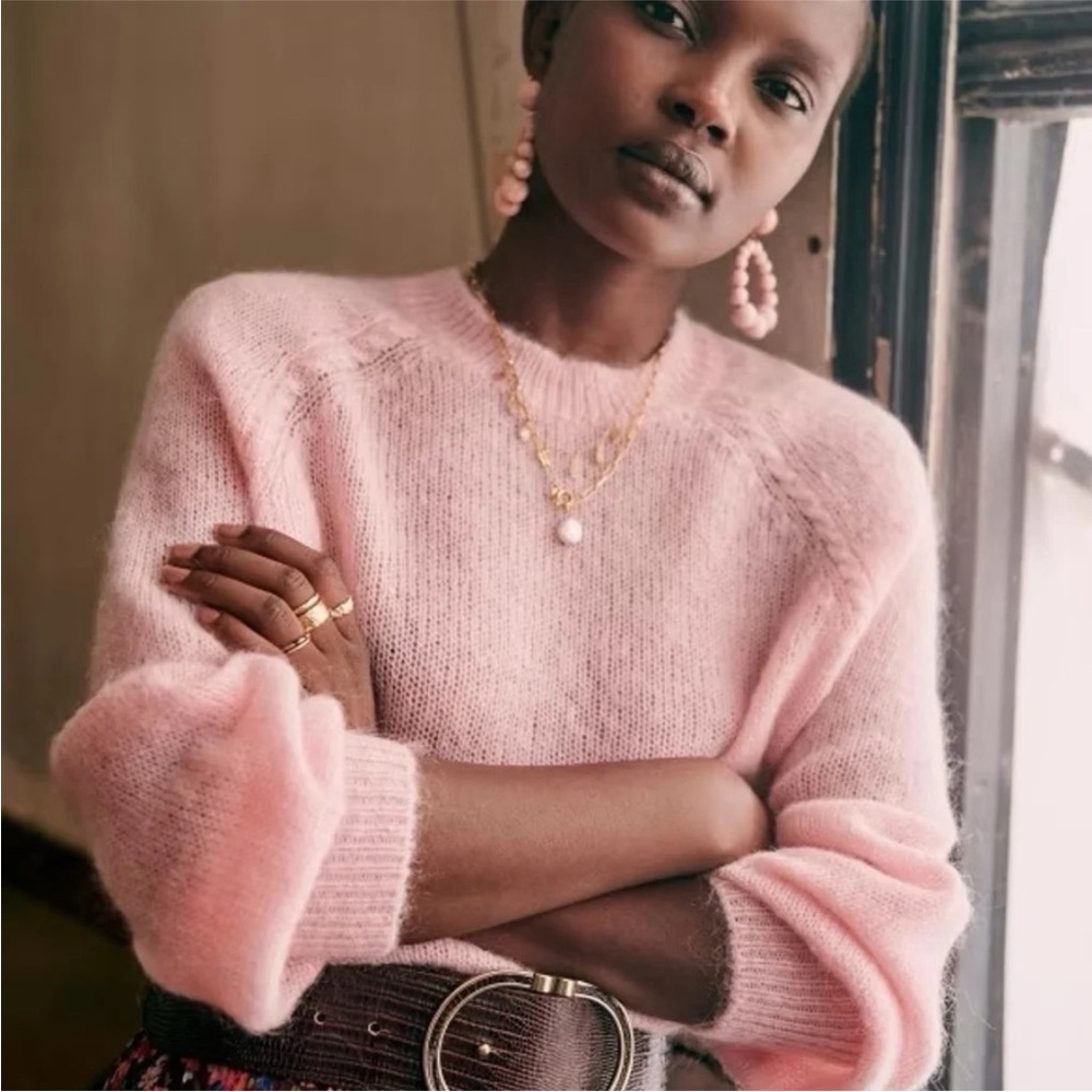 Soft Pink Women's Pullover Sweater